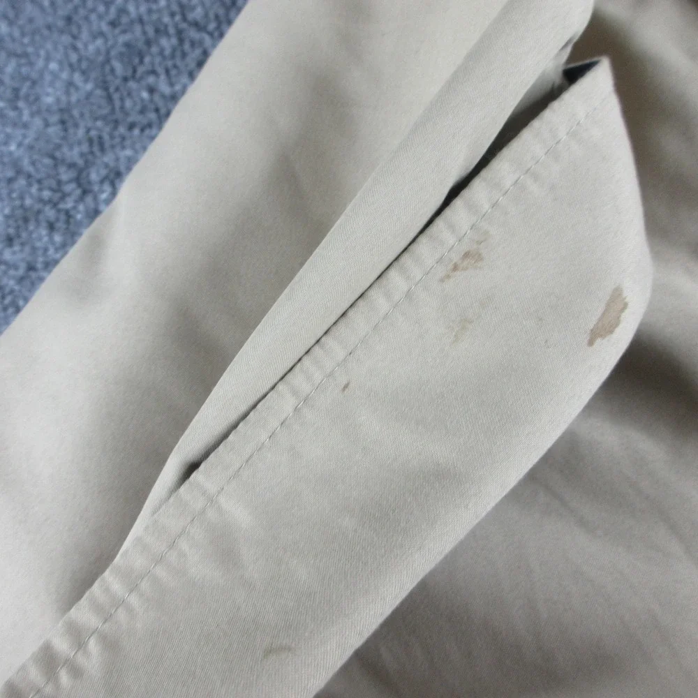 Polo‎ Ralph Lauren Jacket Mens 2XL Beige Harrington Full Zip Lined Windbreaker